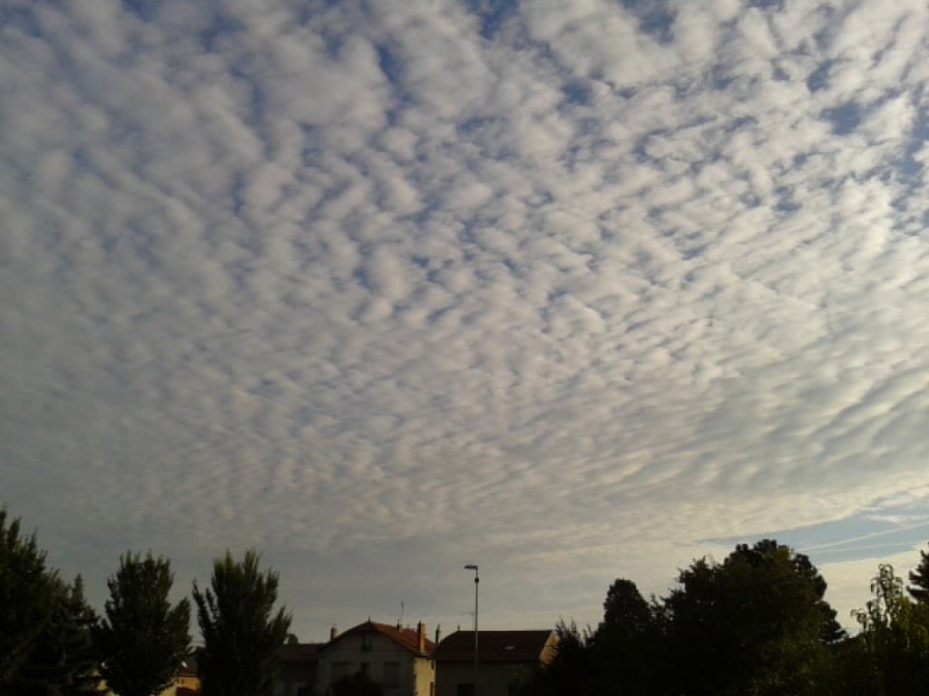 Ciel moutonneux