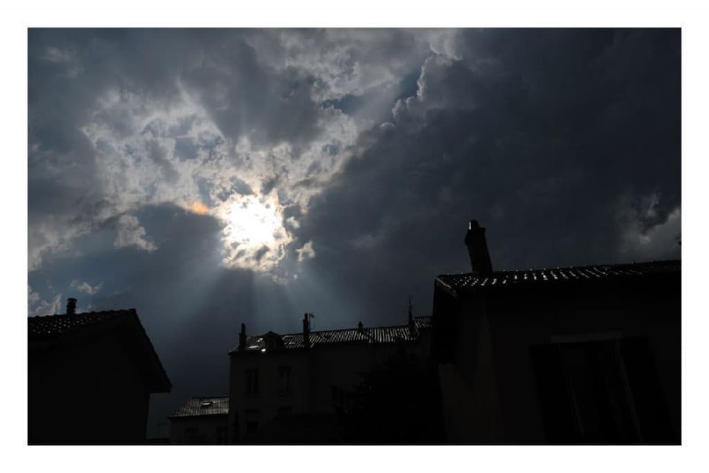 l'orage arrive