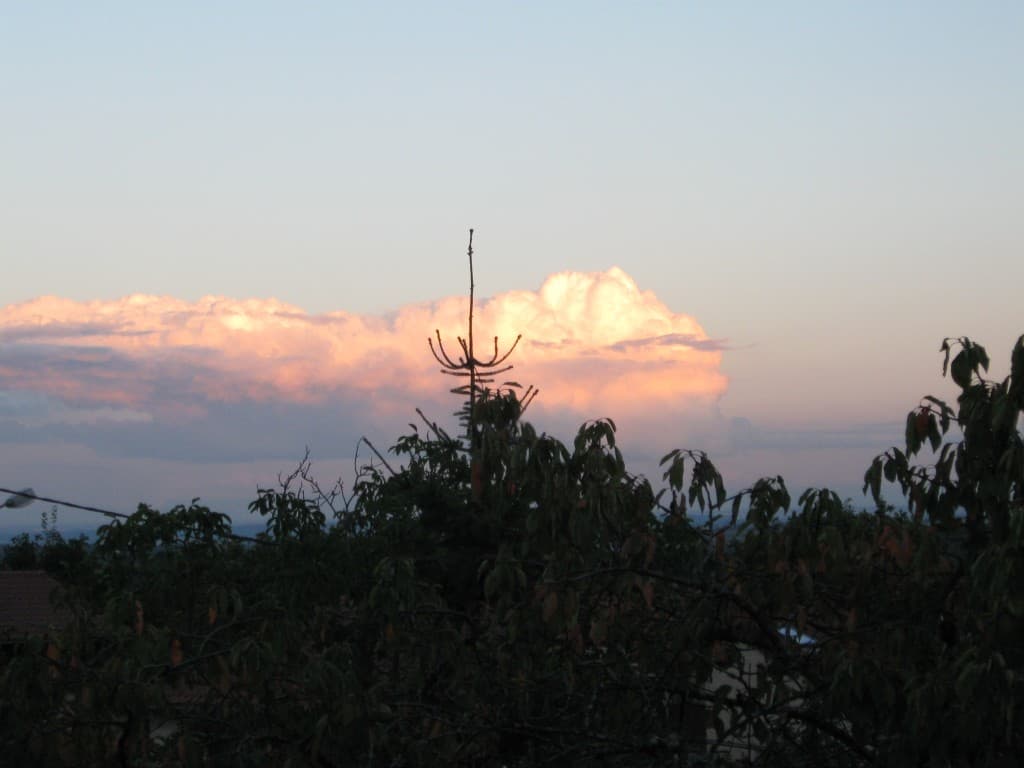 Nuage du crépuscule