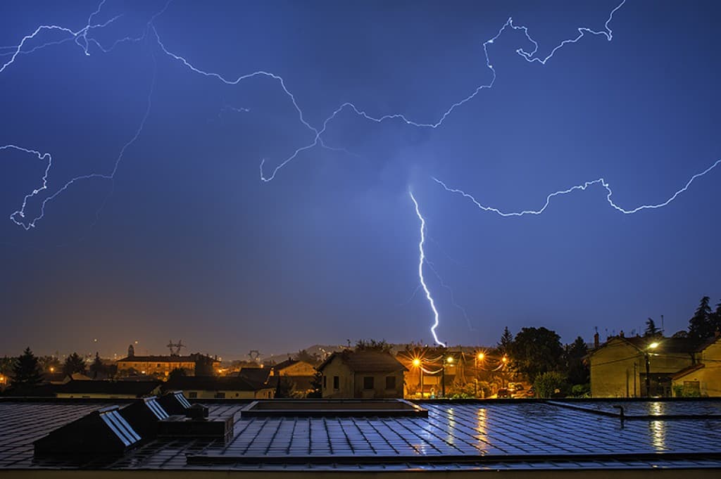 Orage nocturne