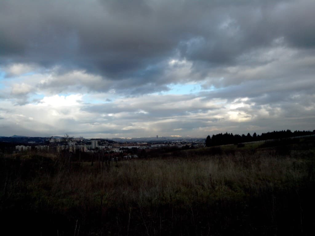 Agglomération de Lyon depuis St GENIS LAVAL