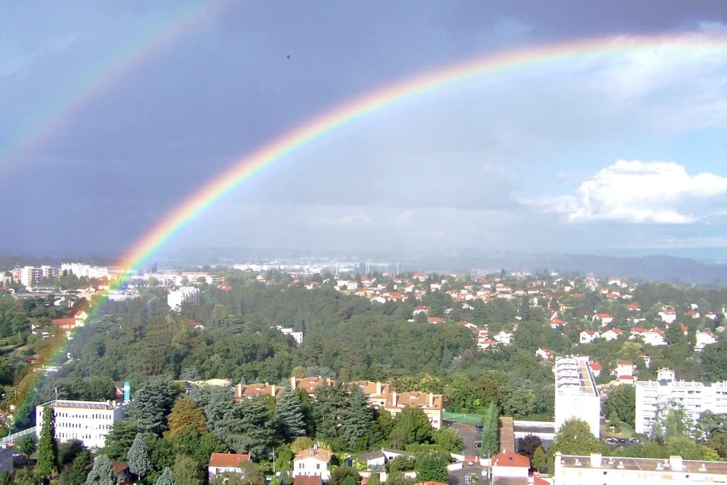 Arc-en-cielle sur Vassieux