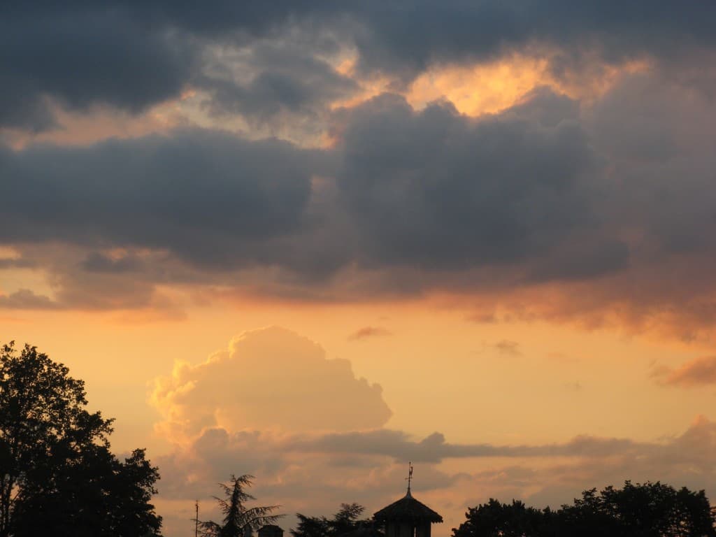 coucher de soleil