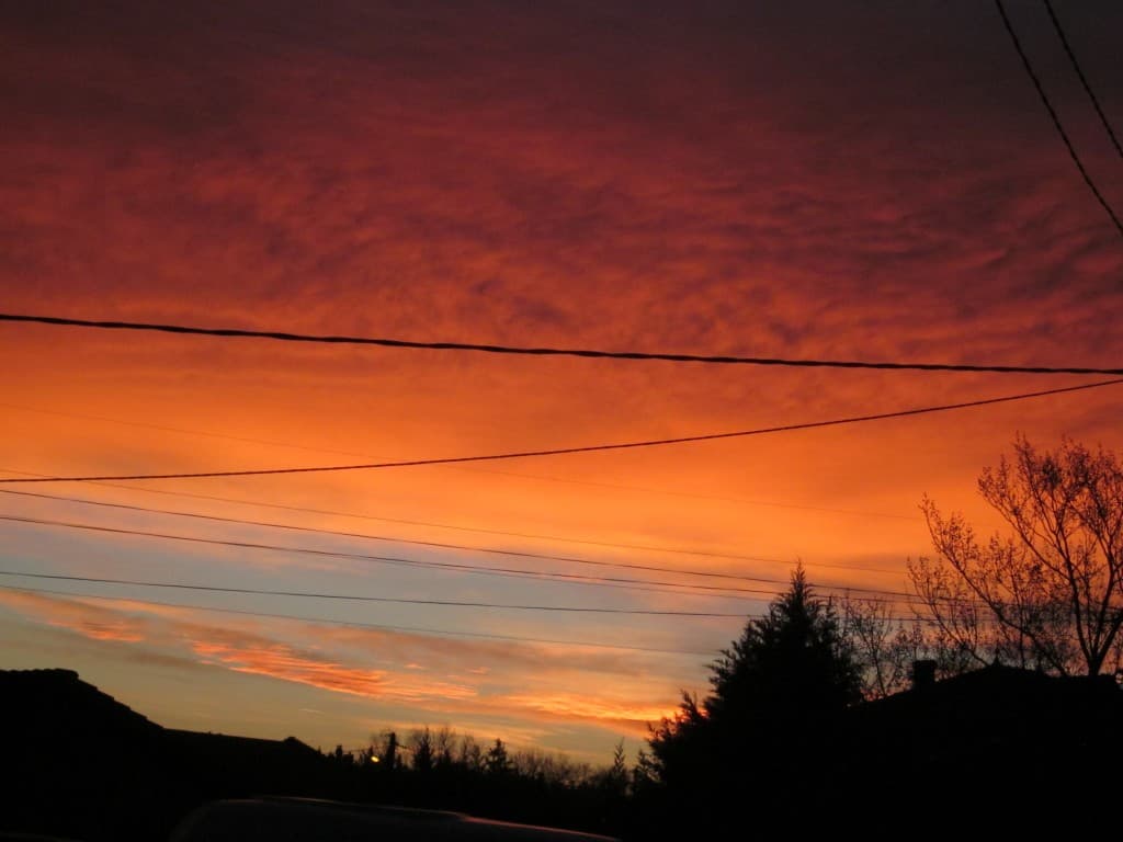 Lever du soleil 
