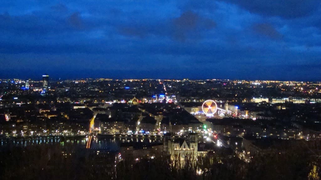 Lyon by night