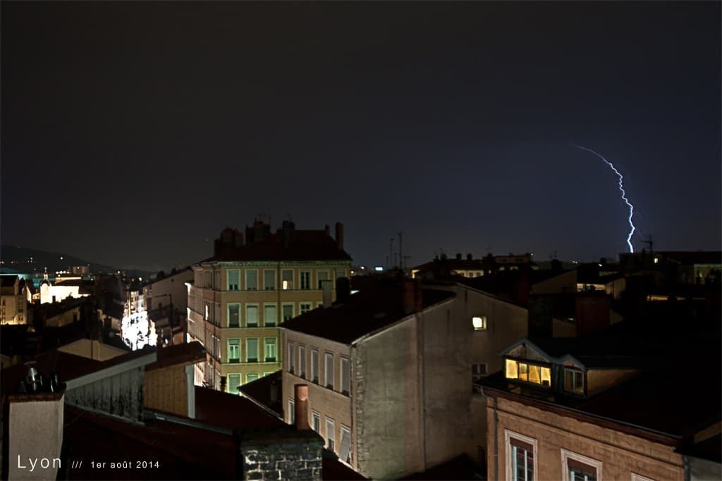 Orage Lyon 1er aout