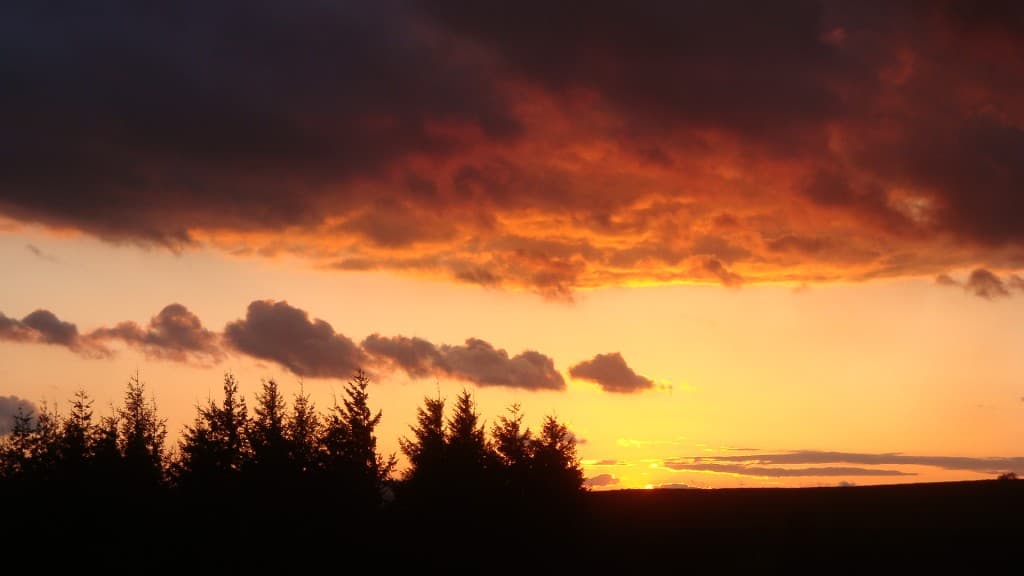 superbe coucher