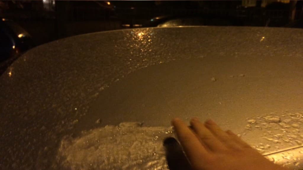 Averse de neige