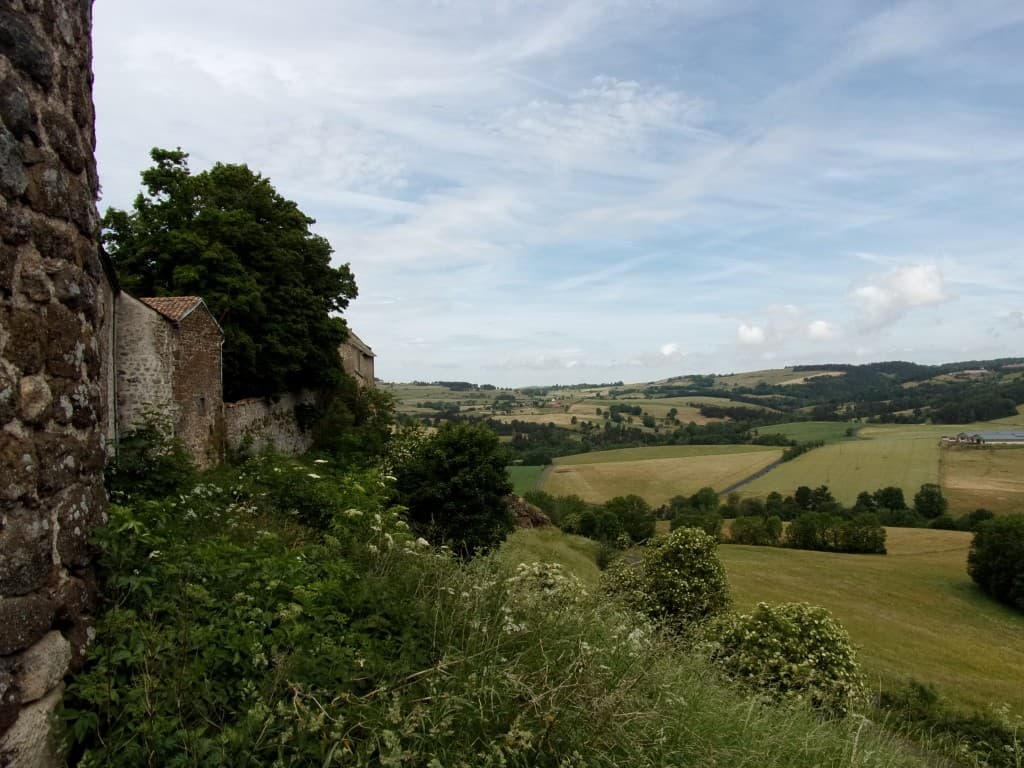 En bas du village de Coren les eaux