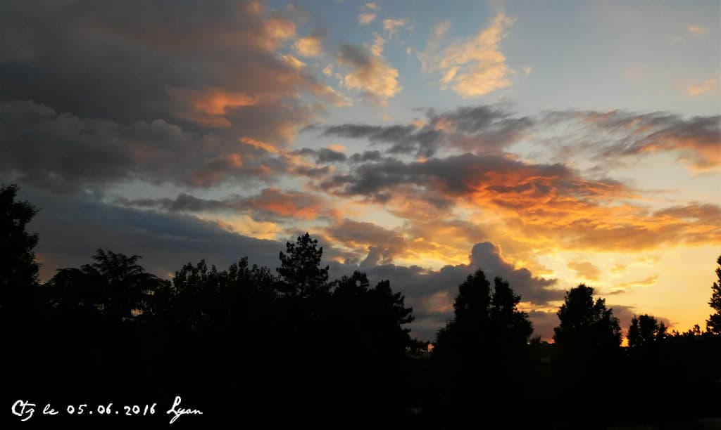 Fabuleux coucher de soleil