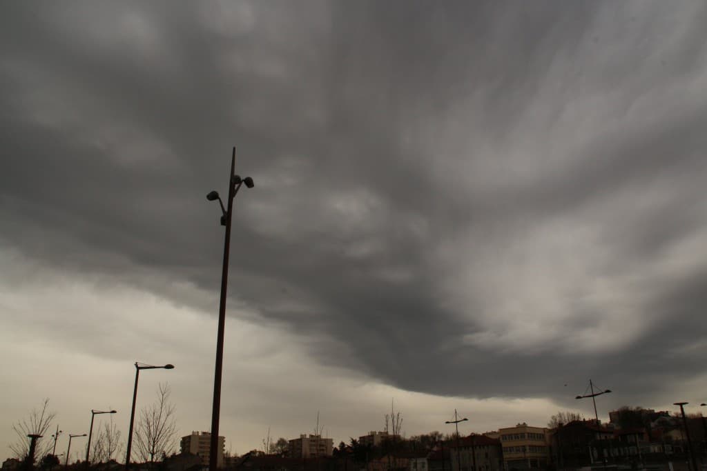 Orage en approche