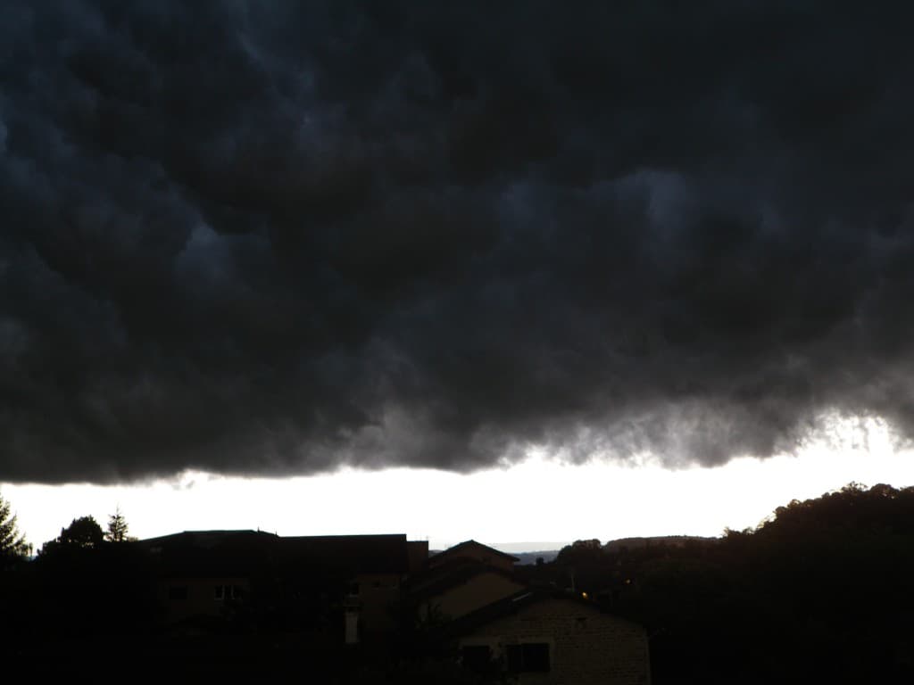 L'orage arrive 