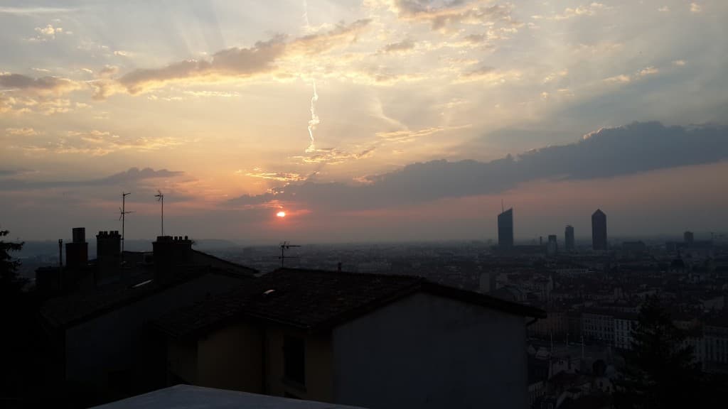 Lever du soleil 