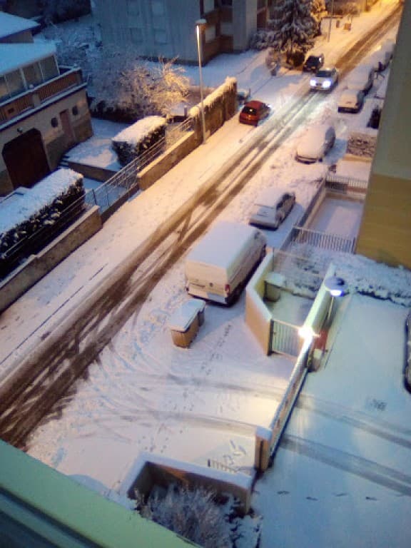 Neige sur Macon