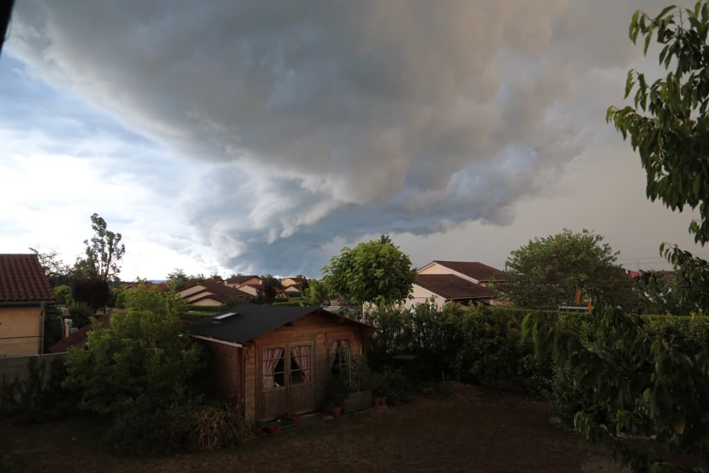 Nuages impressionnants
