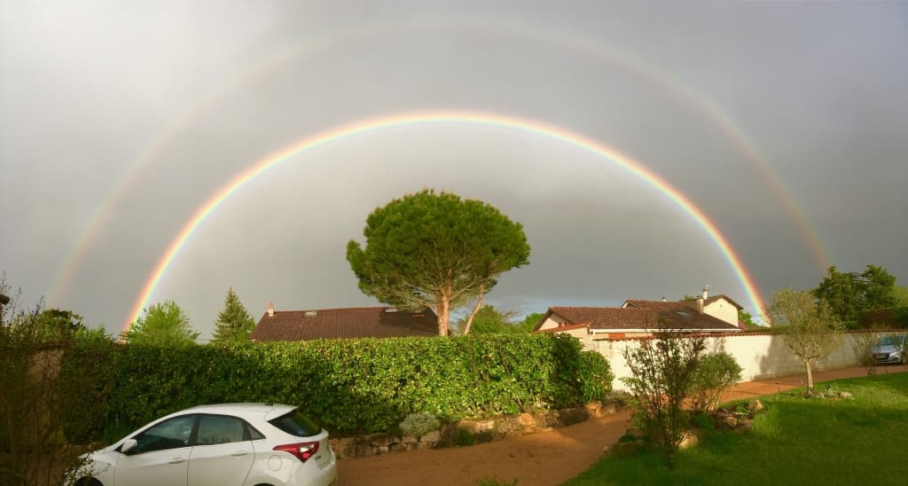 Double arc-en-ciel
