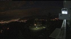Notre webcam de chamrousse - Roche Béranger - alt. 1800 m - vue vers Grenoble et le Recoin
