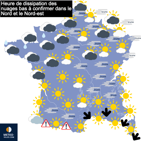 Calme et plutôt froid jusqu'à dimanche