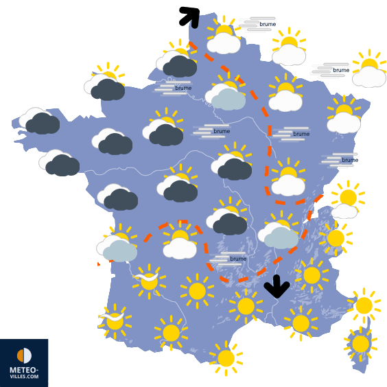L'anticyclone semble vouloir dominer