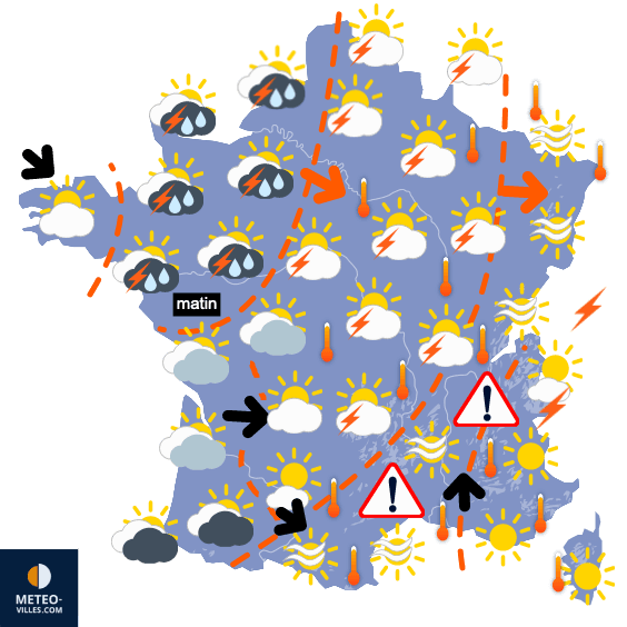 Nouvelles fortes chaleurs pour dimanche