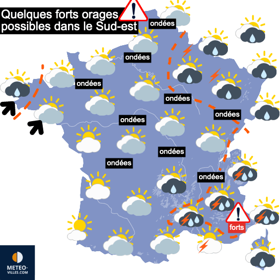 Retour de la chaleur avant de nouveaux orages