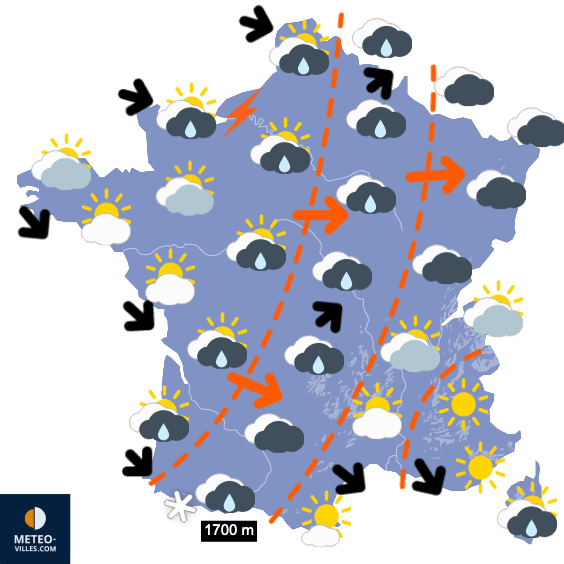 Une semaine très agitée, notamment entre lundi et mardi