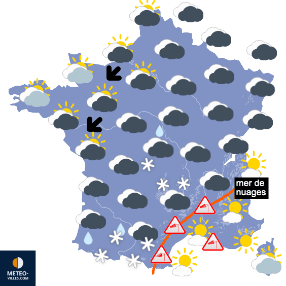 Persistance du froid, mais aussi du temps calme !
