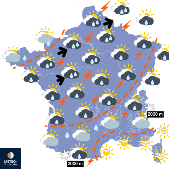 Pas d'intempéries marquées en vue pour le moment