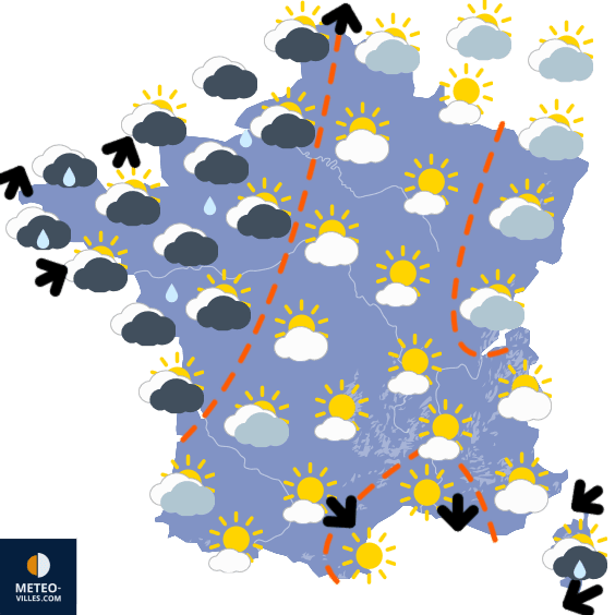 L'anticyclone semble vouloir s'imposer