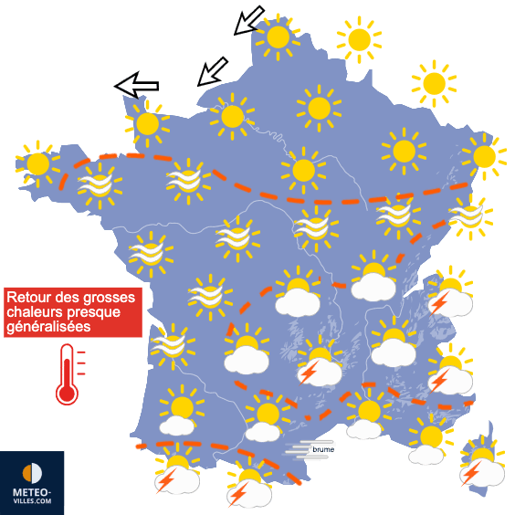 Canicule puis orages : le grand basculement ce week-end