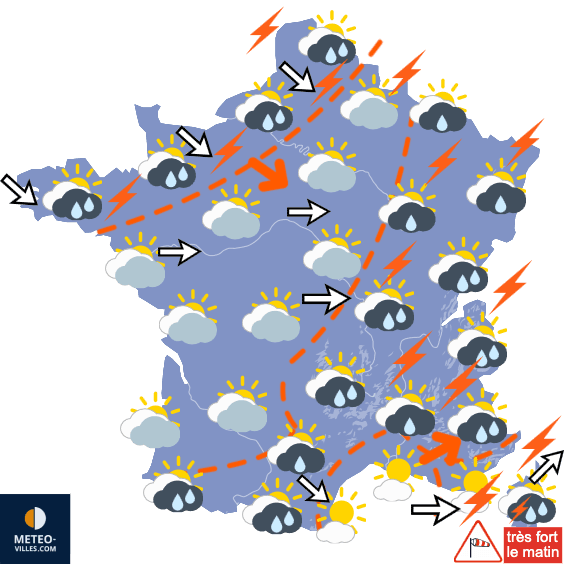 Orages, chaleur puis fortes pluies : une fin août agitée