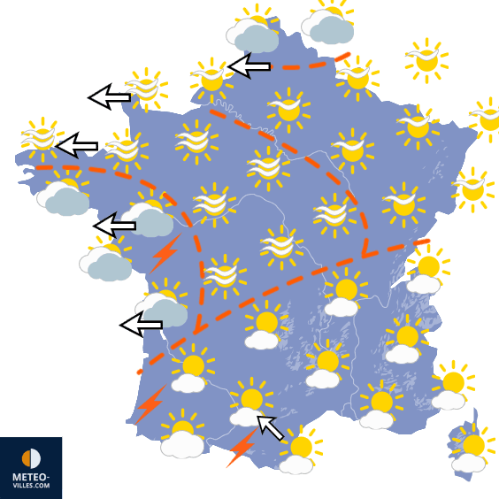 Vers un temps plus humide, plus instable et plus chaud