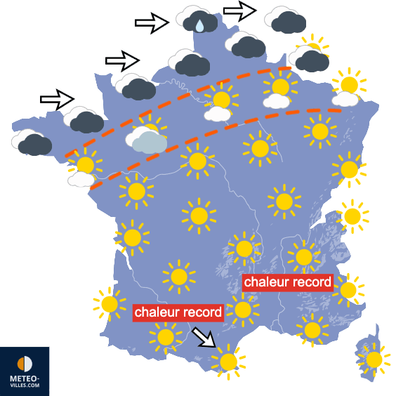 Chaleur record avant l'arrivée de l'automne