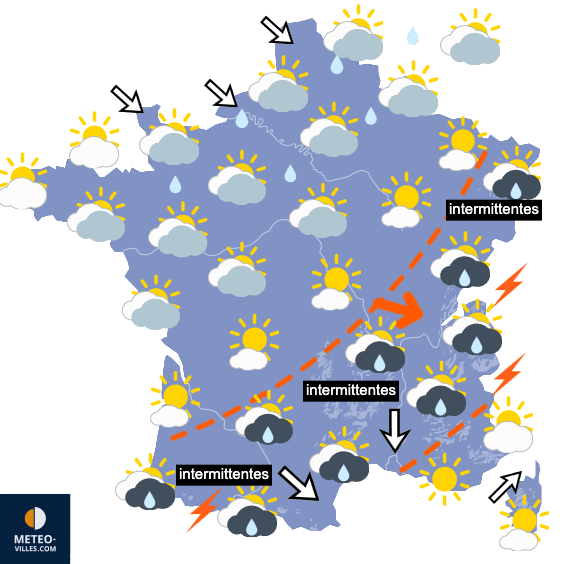 Rafraîchissment très temporaire et toujours pas de pluie !