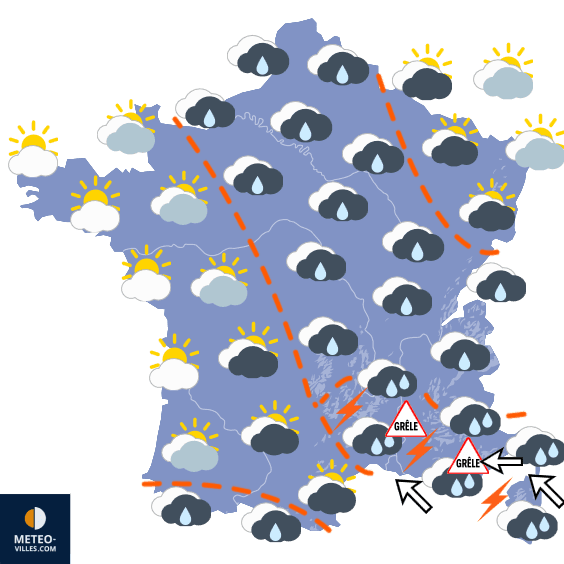 Une fin de semaine sous la menace de fortes tempêtes