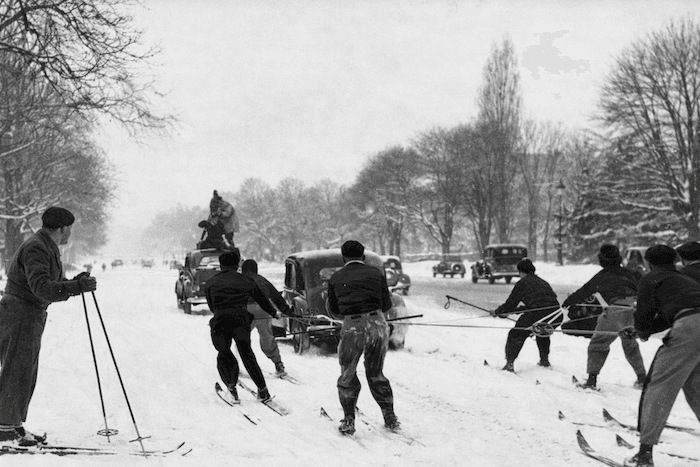 Un an avant la guerre, Noël 1938 s’installe dans un froid historique