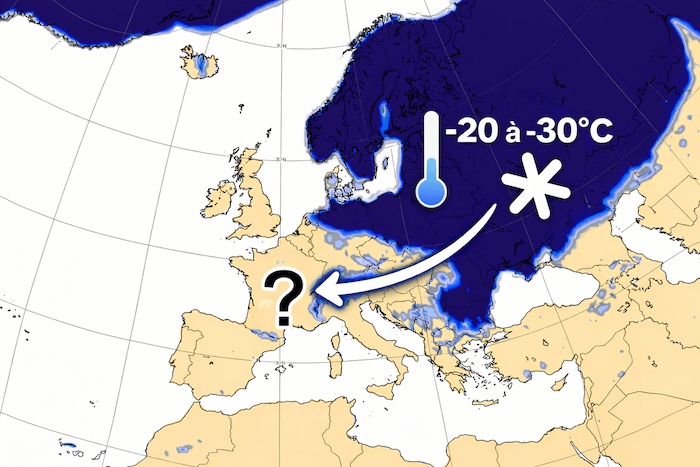 La vague de froid d'Europe de l'Est va-t-elle toucher la France ?