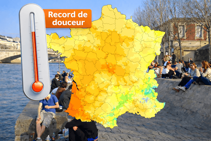 Douceur exceptionnelle entre mardi et mercredi