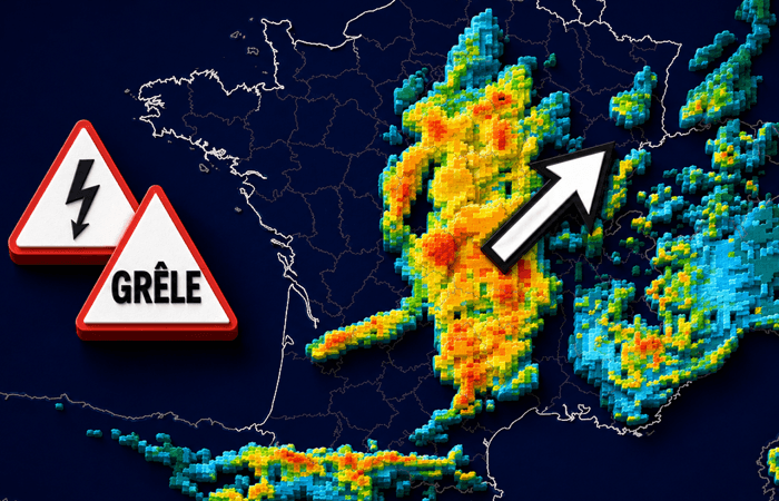 Météo du week-end : jusqu’à 37°C avant de forts orages de grêle