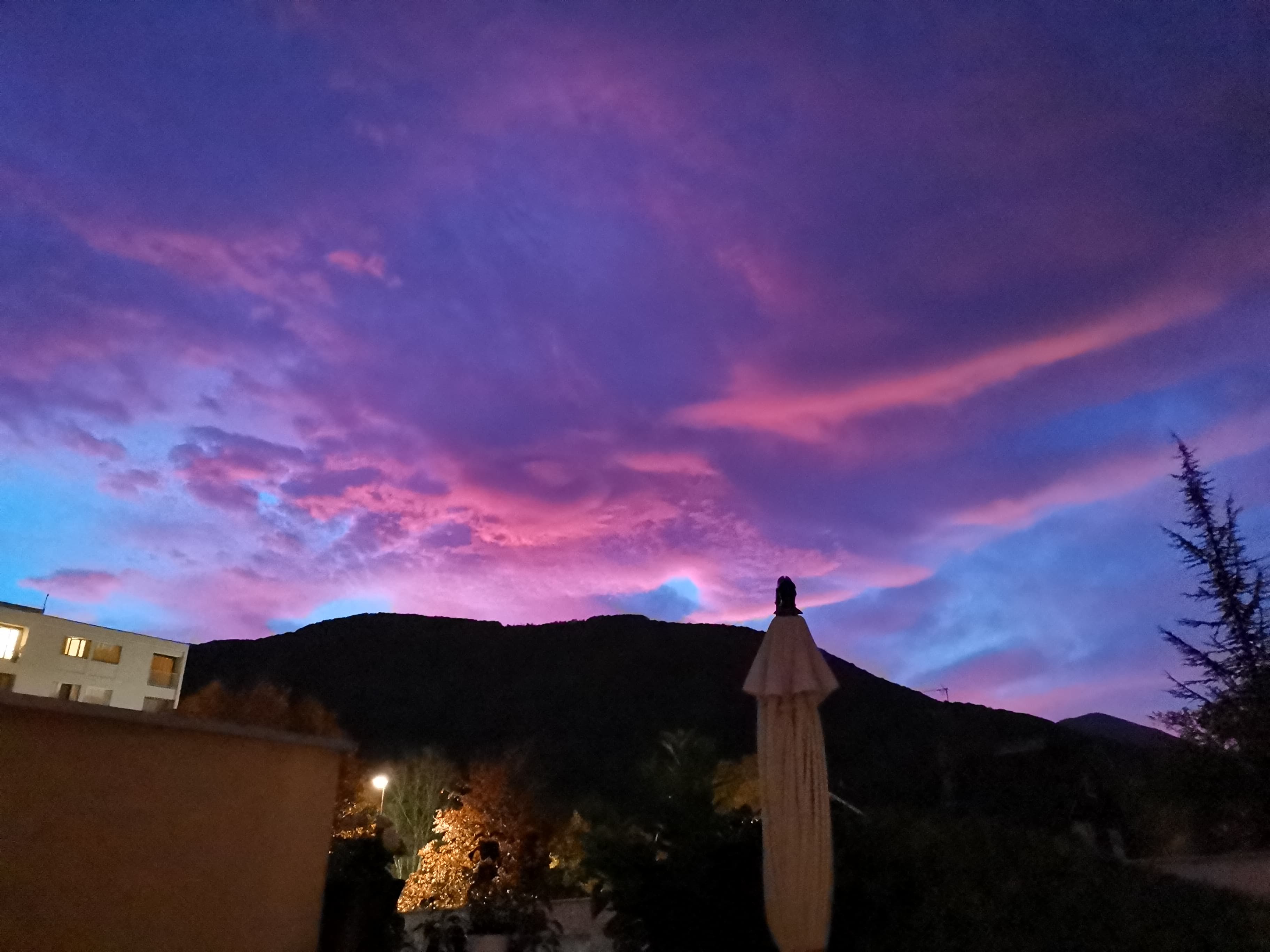 Nuage rose