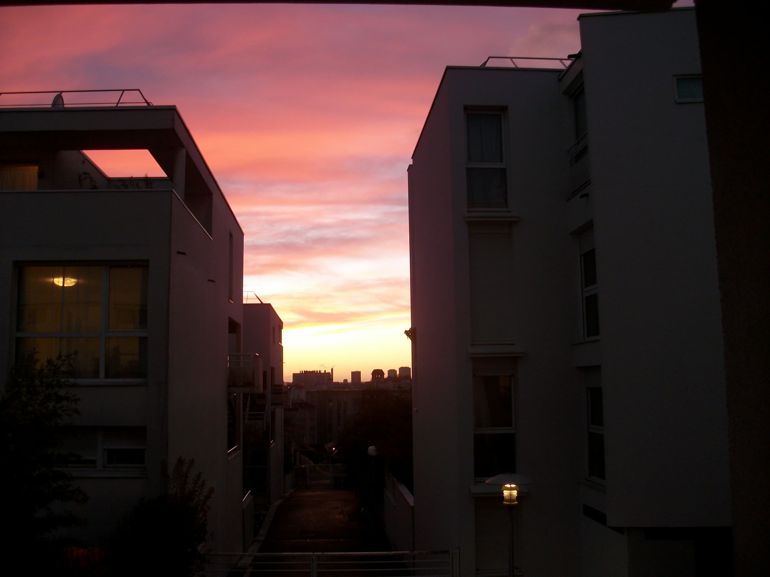 coucher de soleil