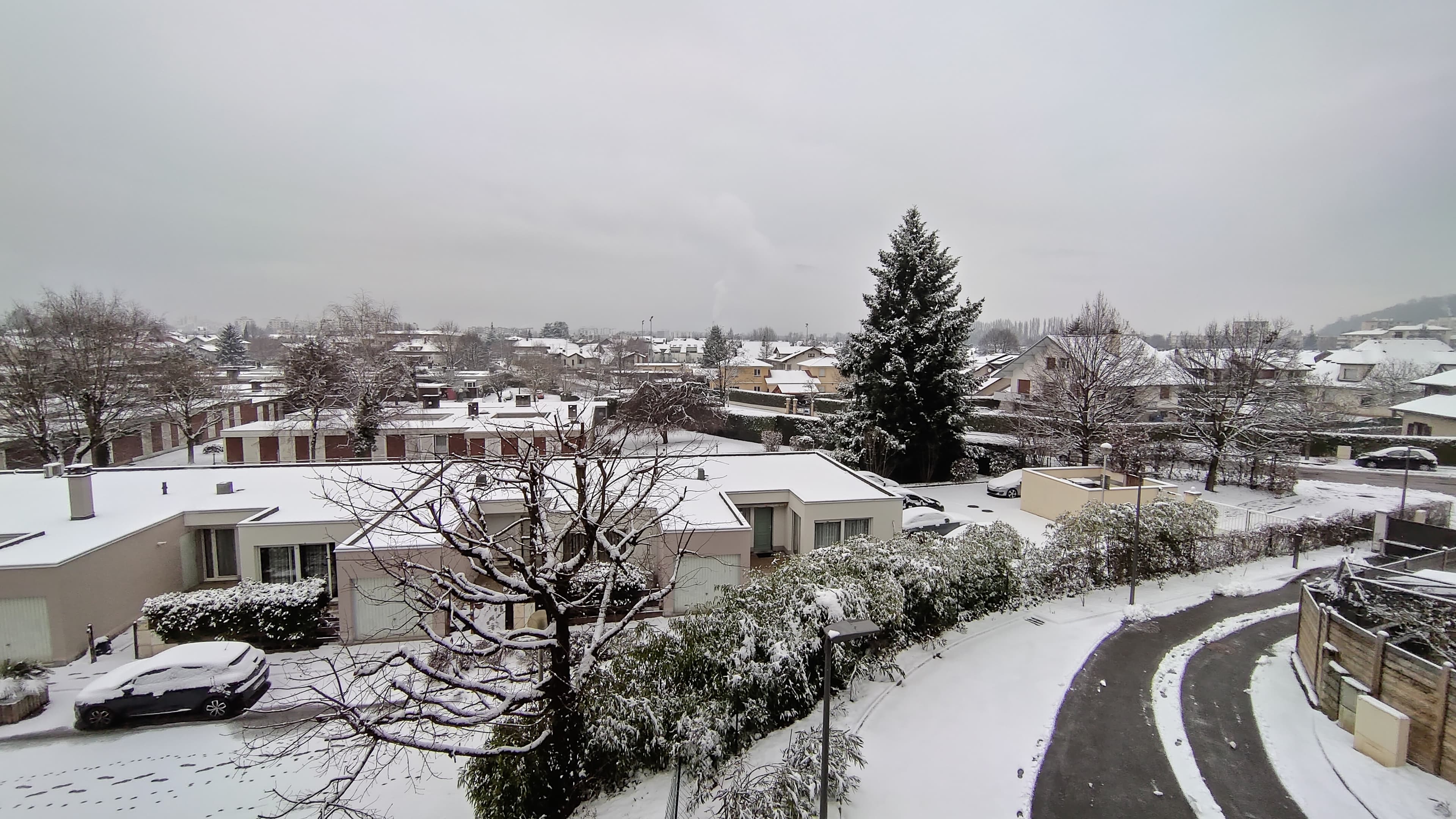 Neige sur Poisat