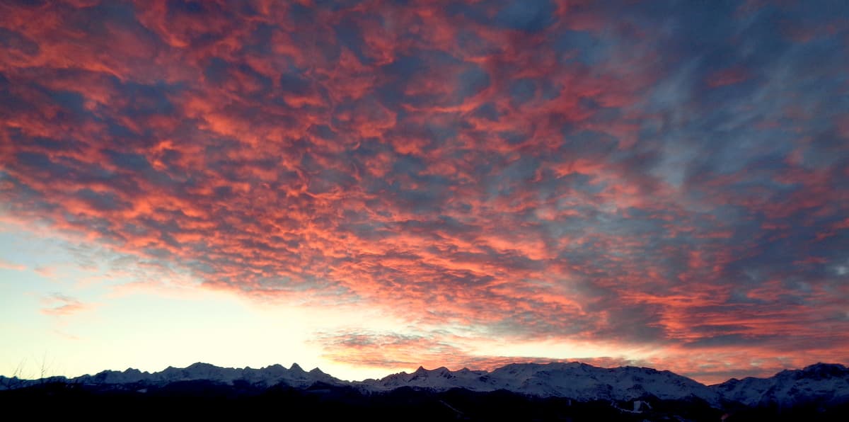 lever sur Belledonne