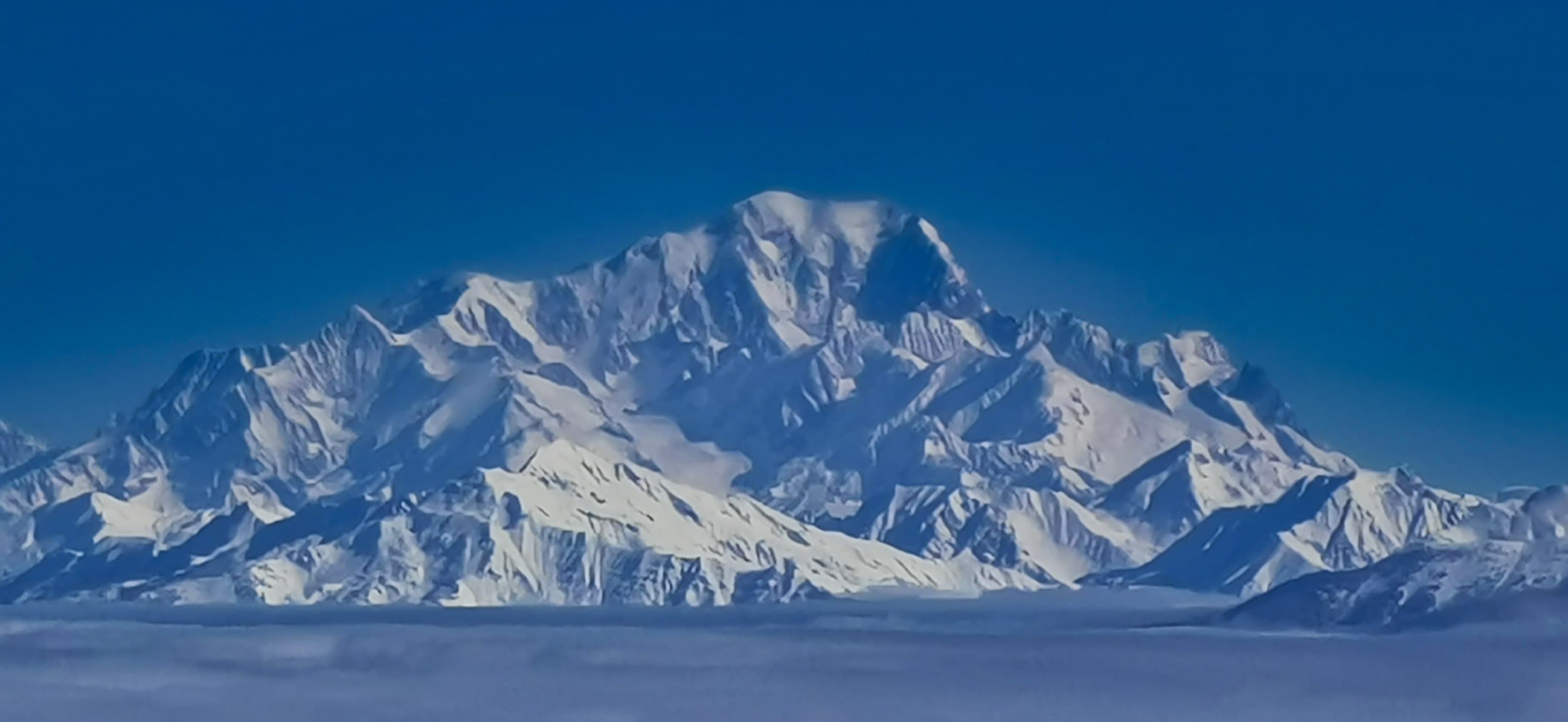 Mont Blanc depuis le Moucherotte