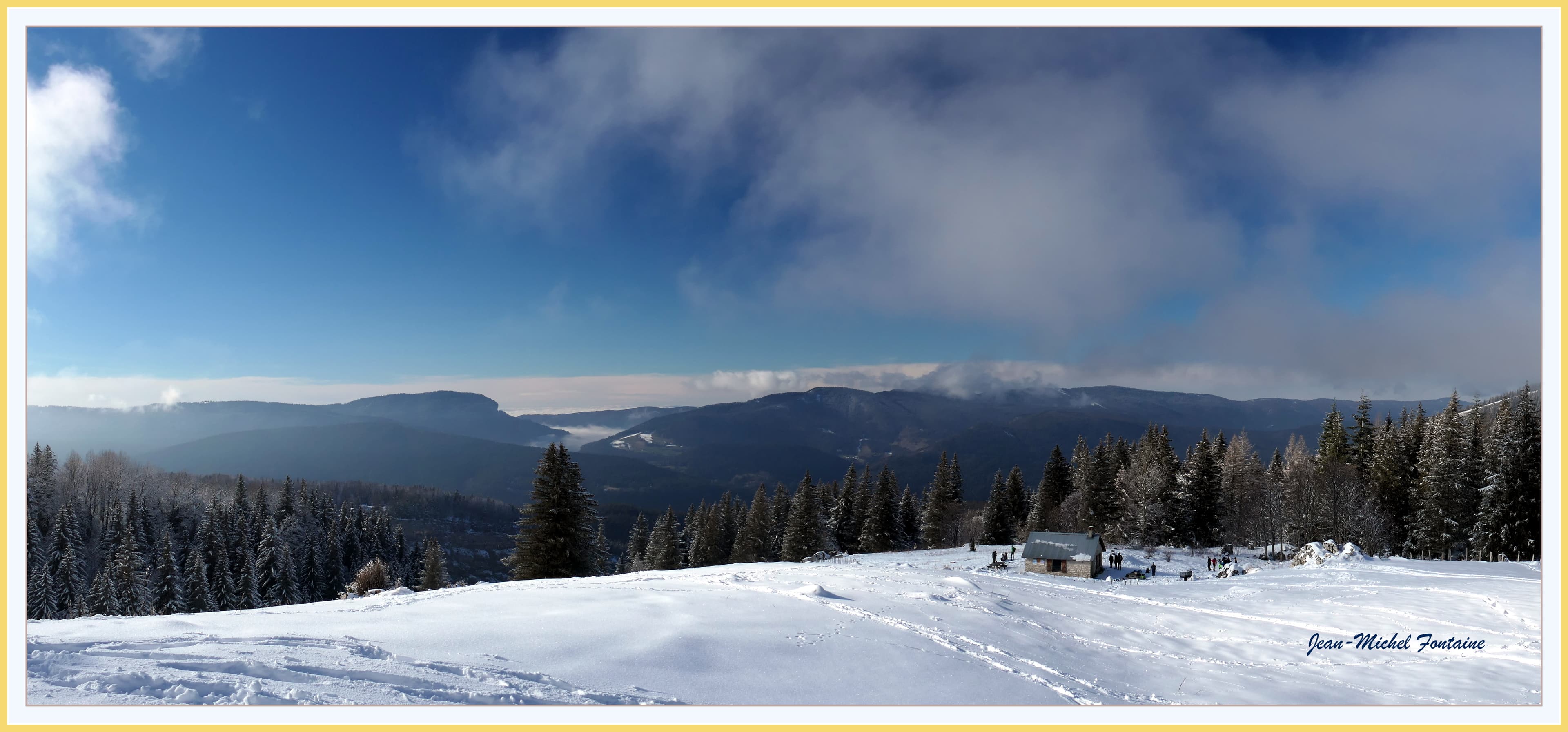 Panorama depuis Roybon