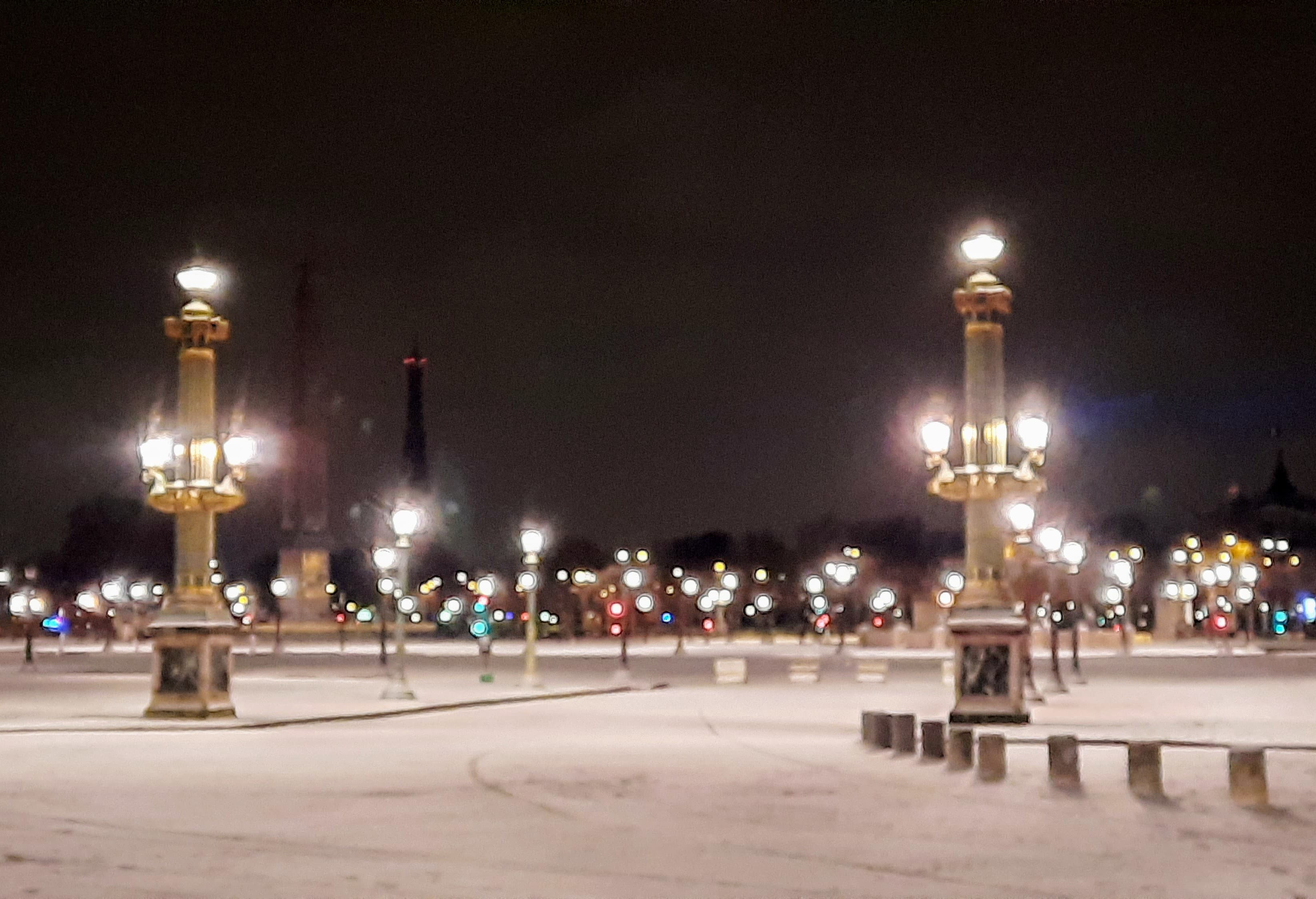 La neige à Paris.