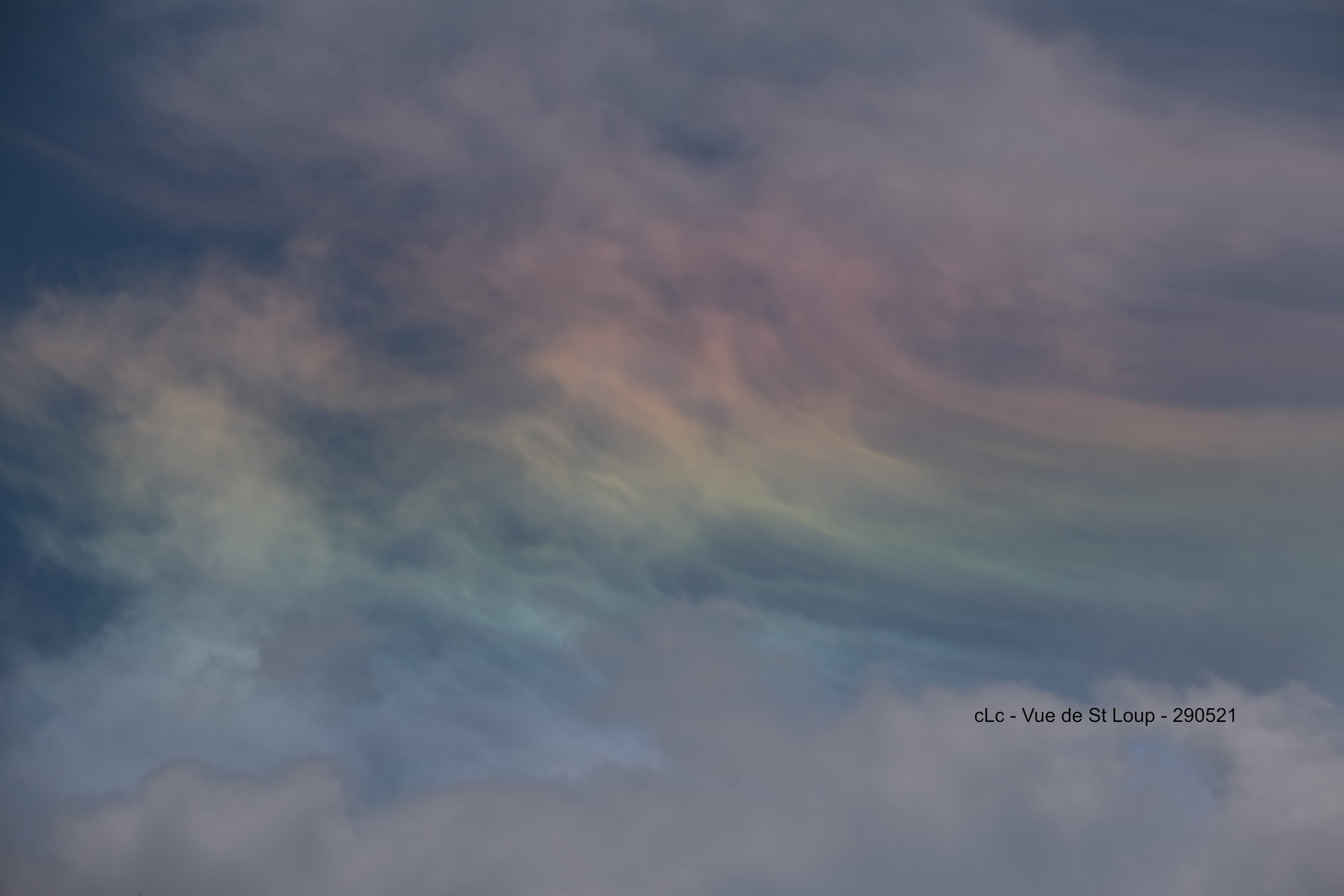 Ciel tout en couleur