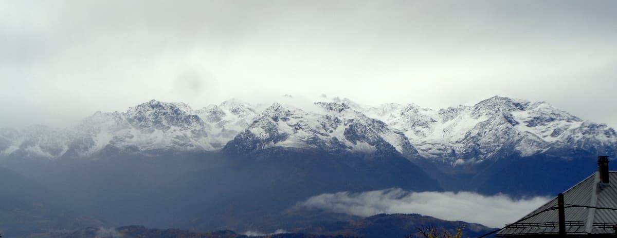 Première neige de la Toussaint