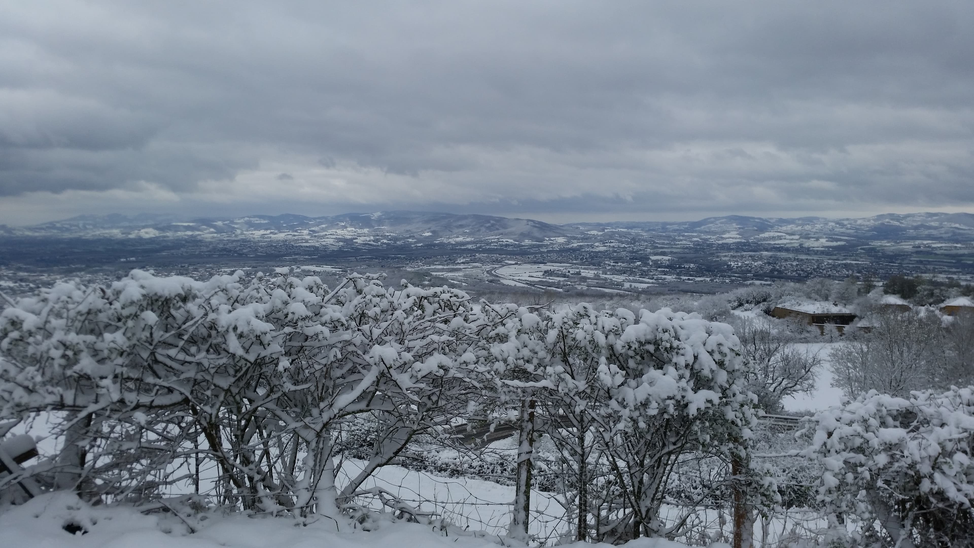 Neige de printemps