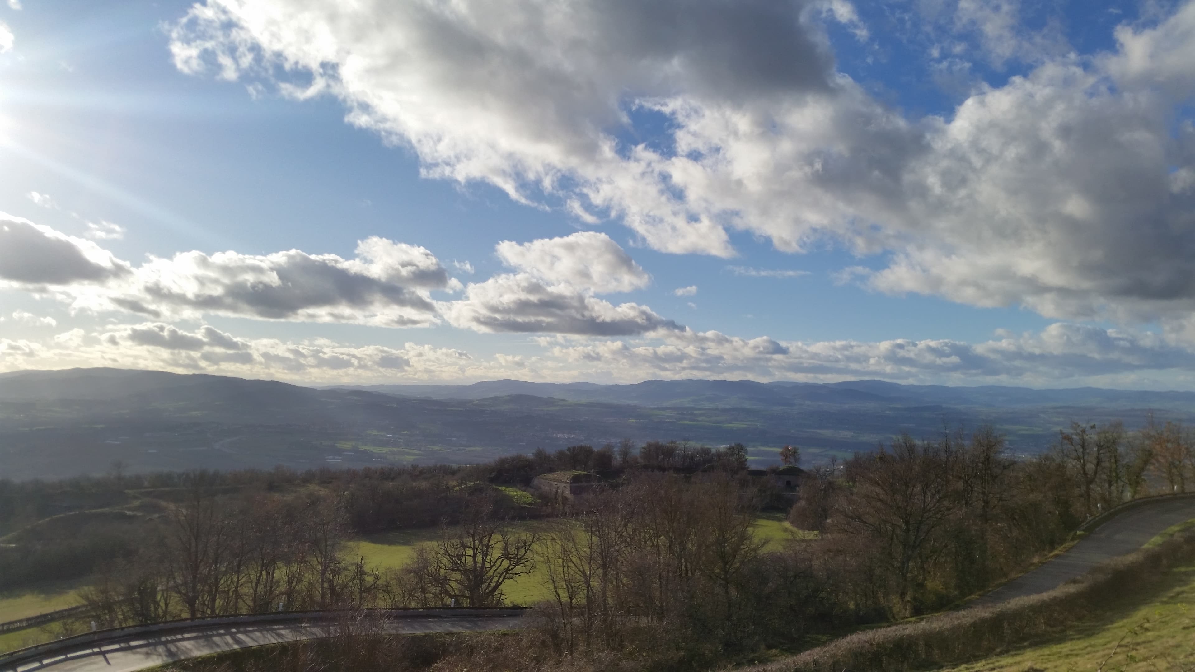 Mt Verdun 10° au soleil ce dimanche 15h30 avant le coup de vent et coup de froid